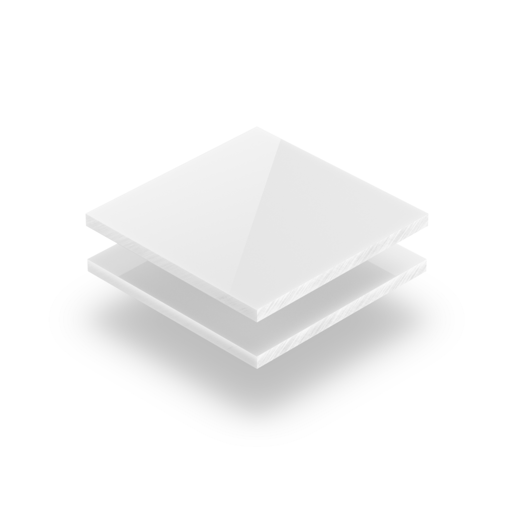 Plexiglas wit