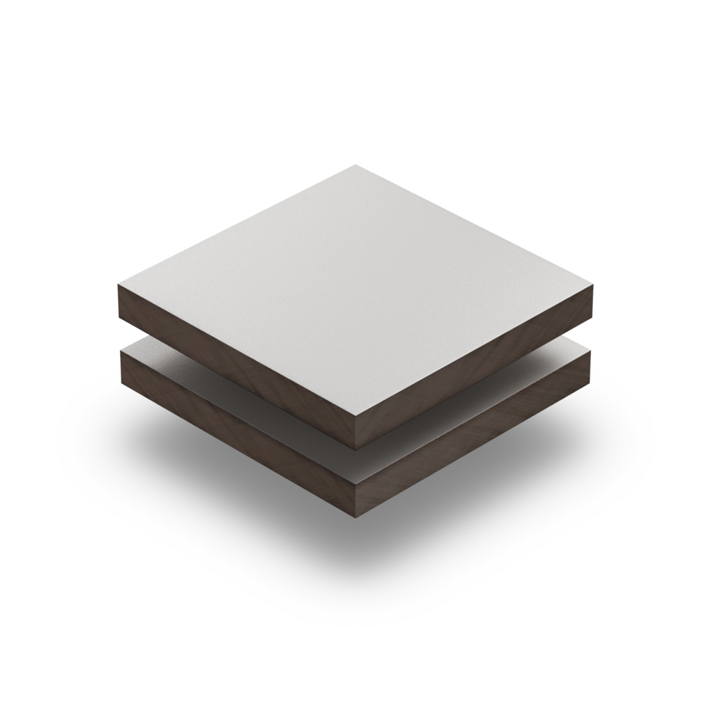 HPL lichtgrijs structuur 6 mm RAL 7035