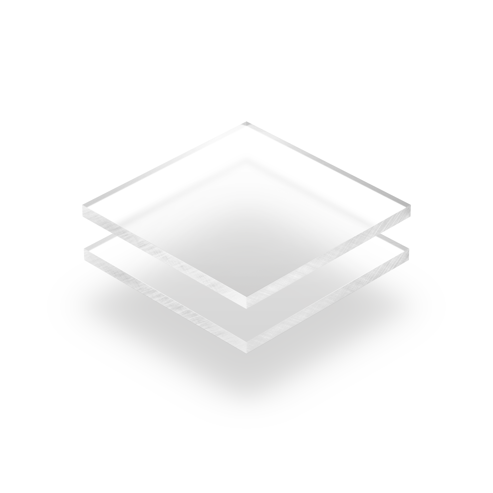 Plexiglas frost helder plaat