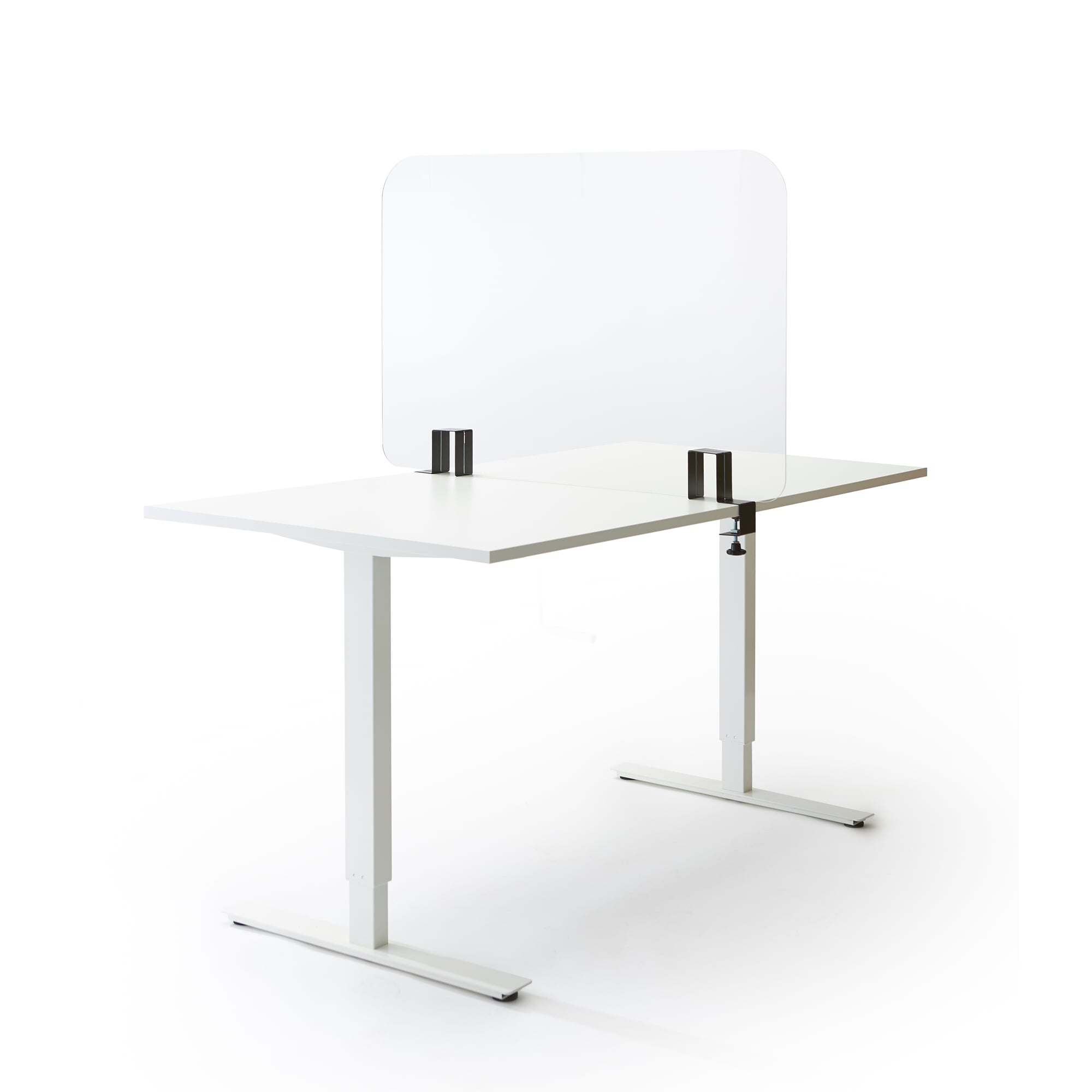 Plexiglas scherm voor over tafel
