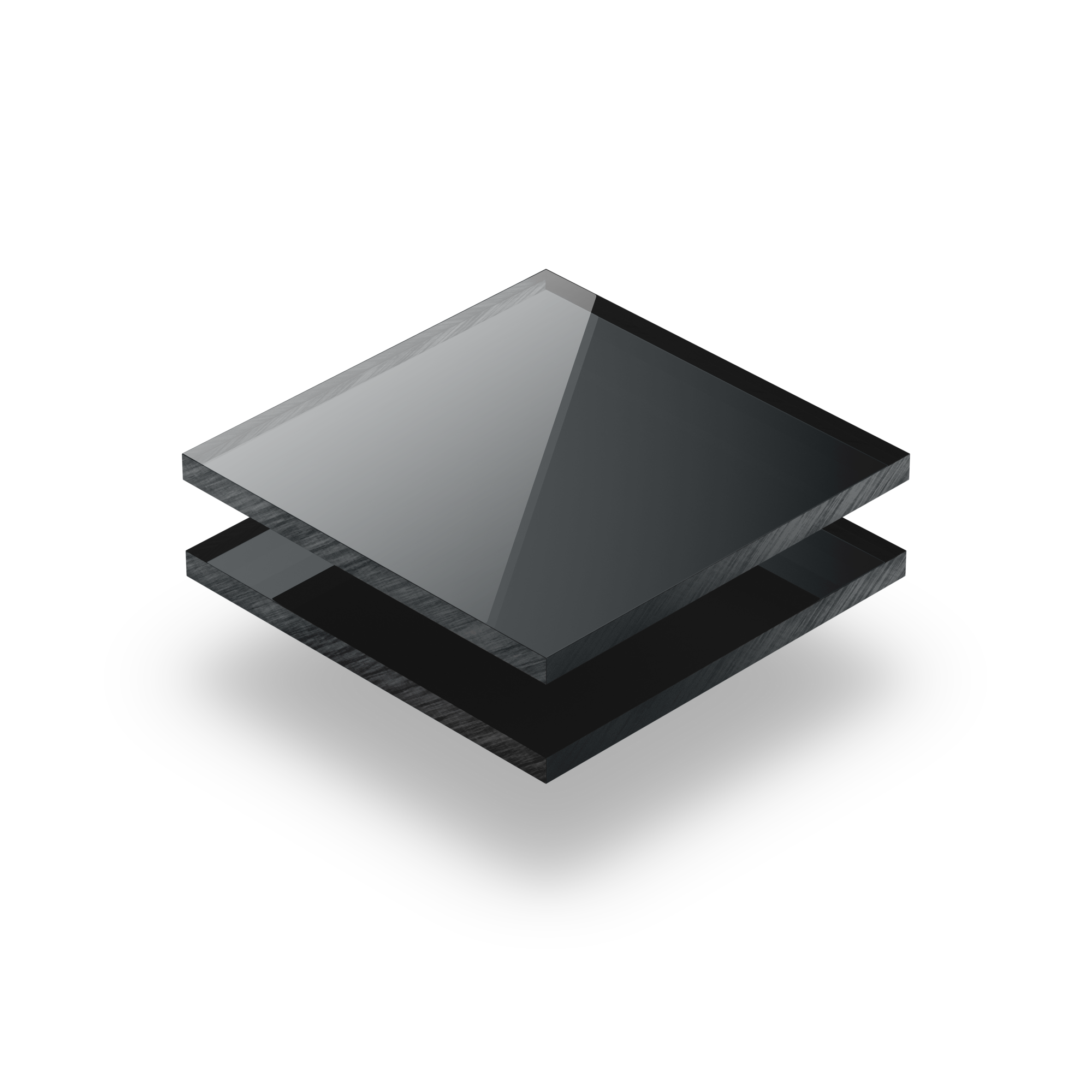 Plexiglas spiegel antraciet